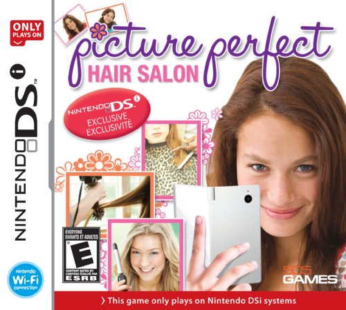 Picture Perfect Hair Salon box art for Nintendo DS